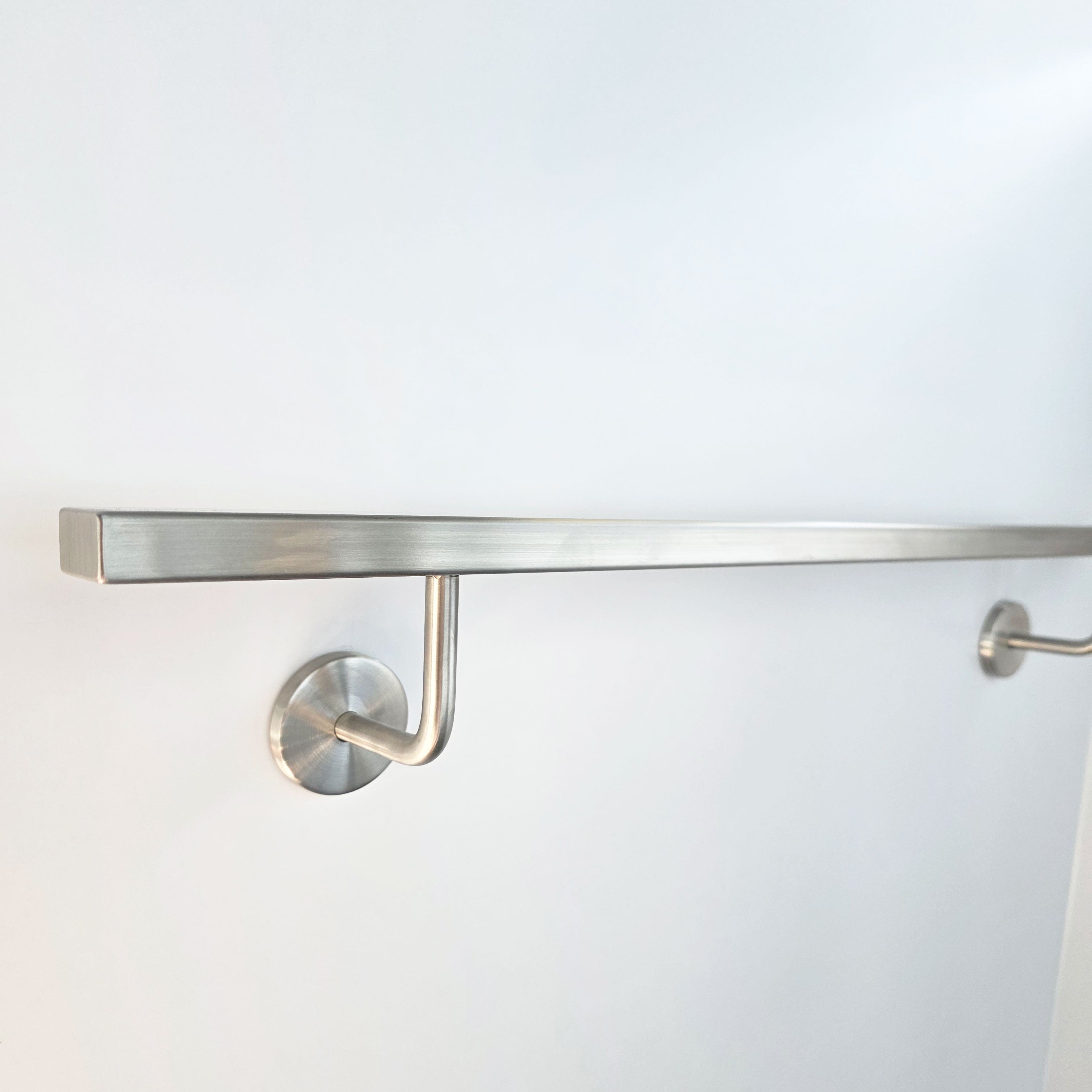 Stainless Steel Rectangle 40mm × 20mm Handrail