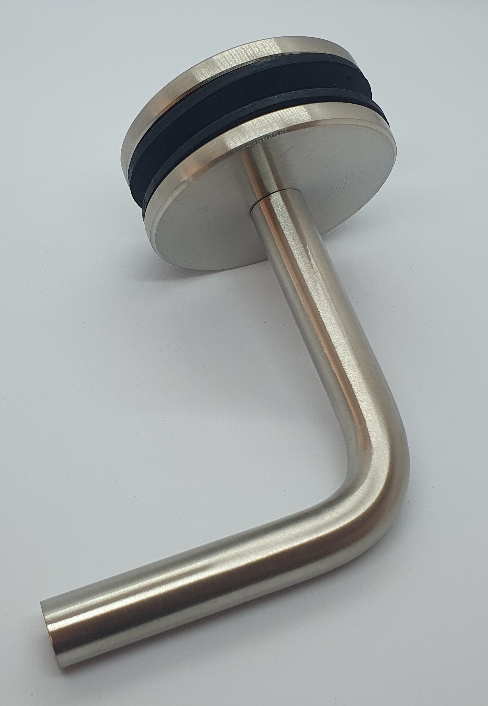 Handrail Bracket - Glass Satin M6