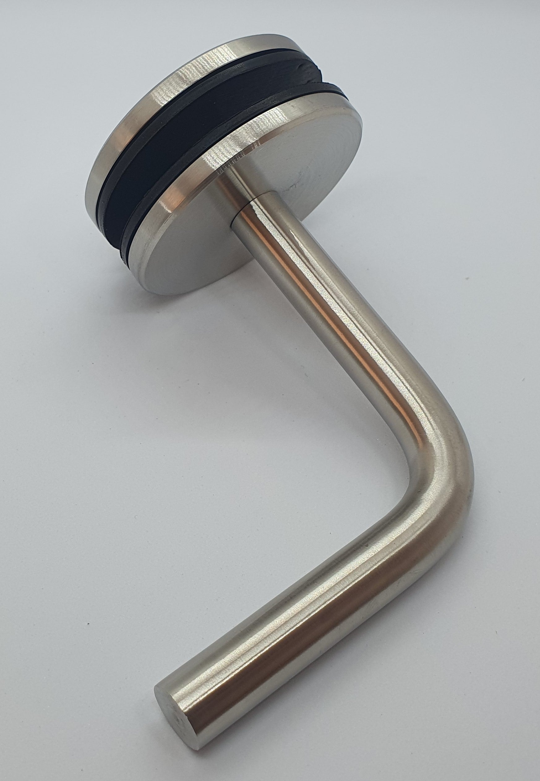 Handrail Bracket - Glass Satin weld on
