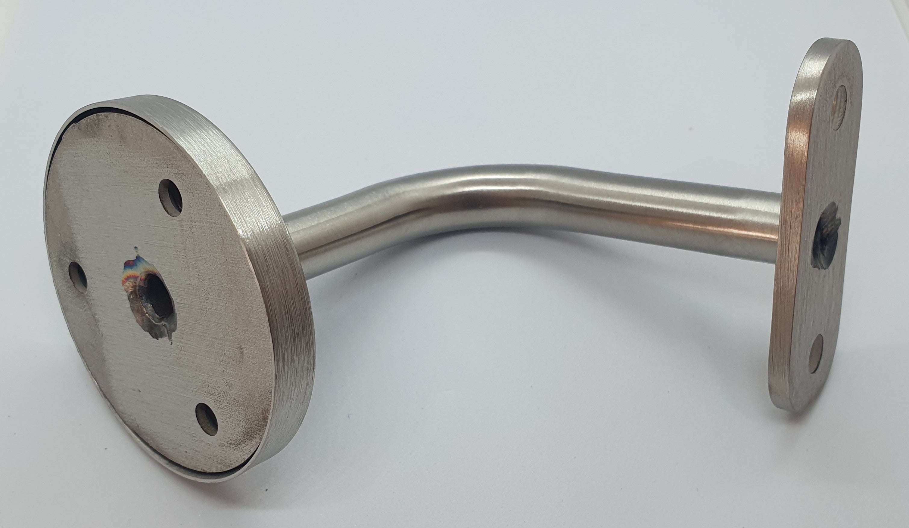Led Bracket with Flat saddle - Satin
