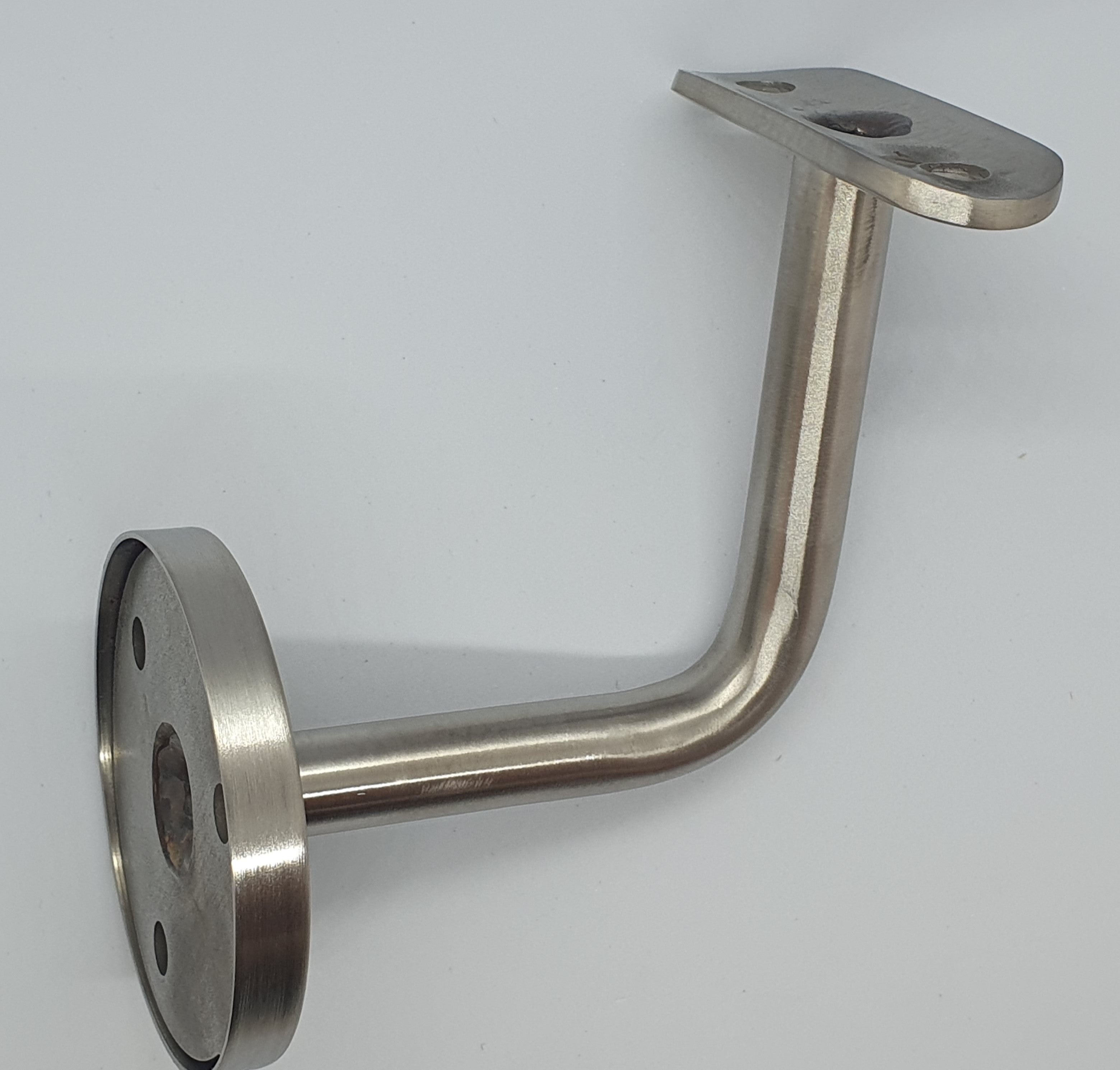 Led Bracket with curved saddle - Satin