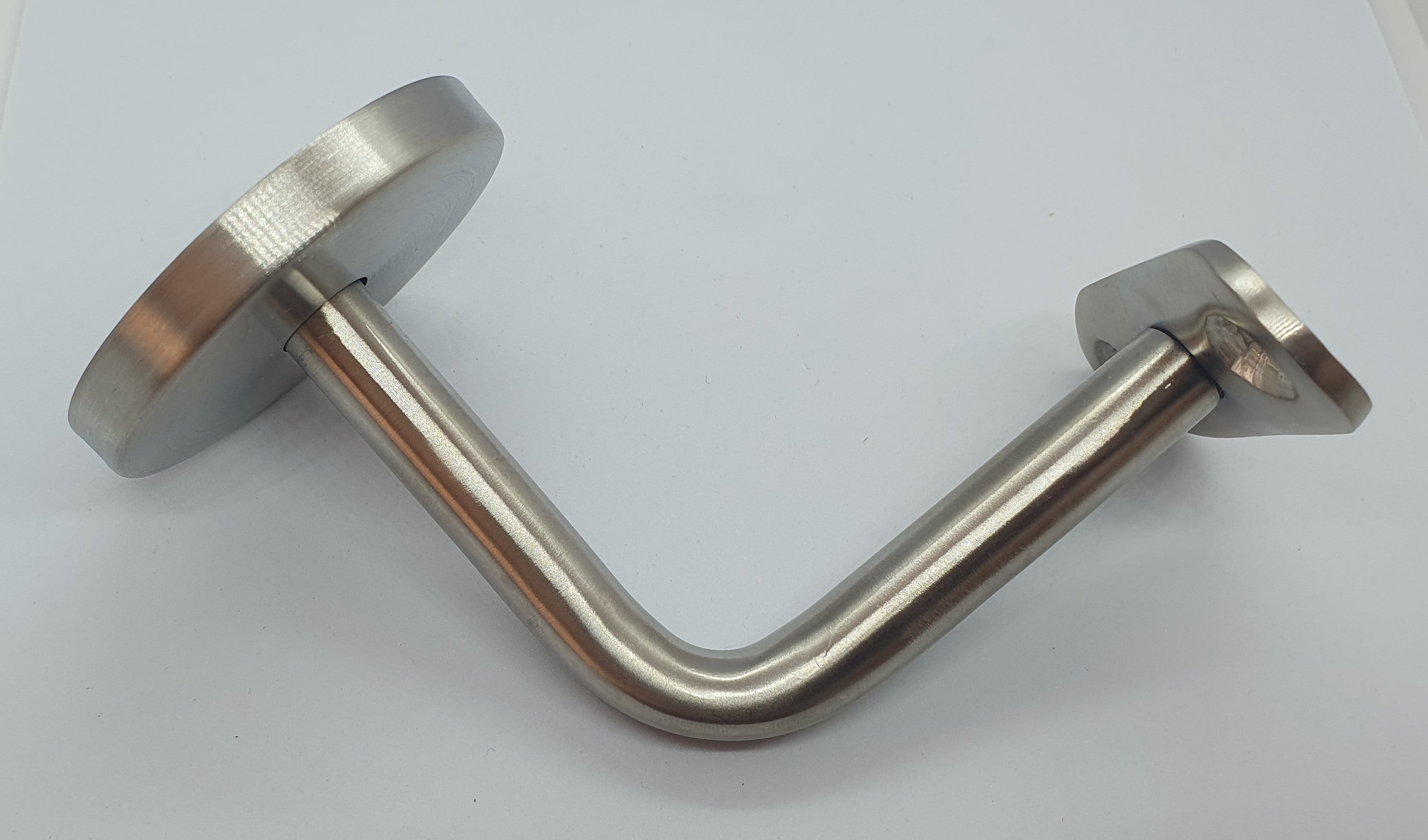 Led Bracket with curved saddle - Satin