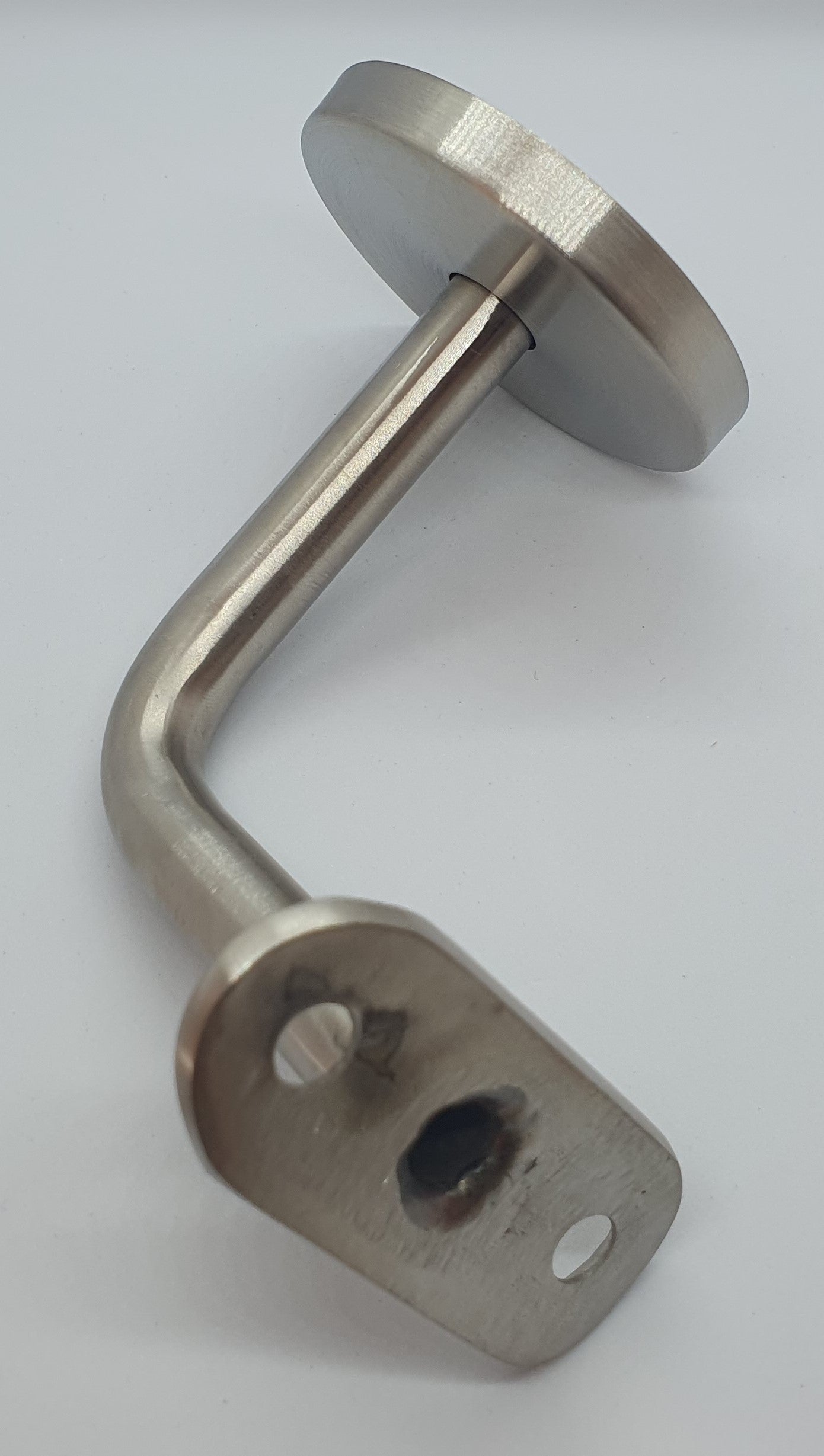Led Bracket with curved saddle - Satin