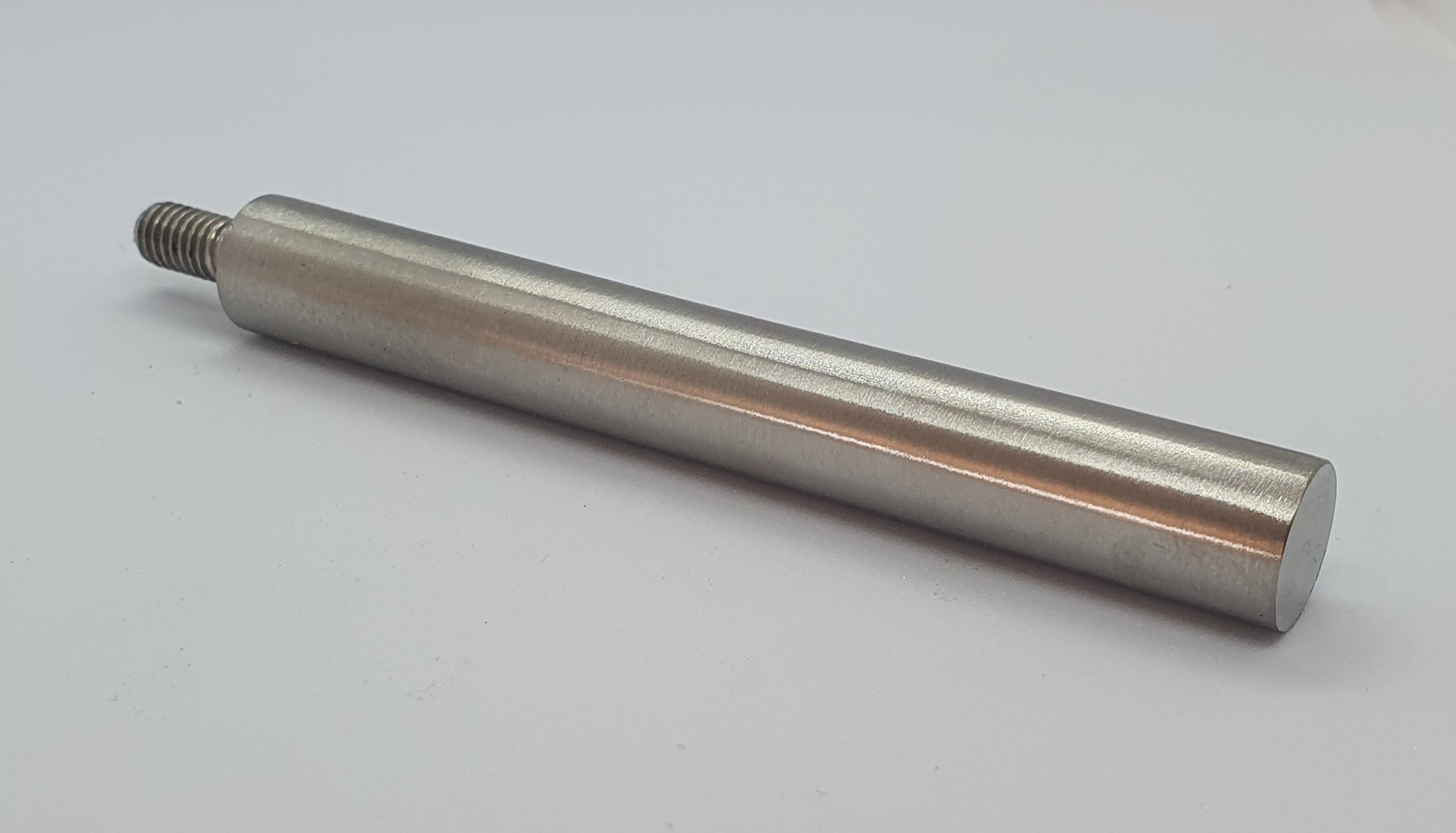 12mm / 90mm / Straight Pin / M6 male - Flat