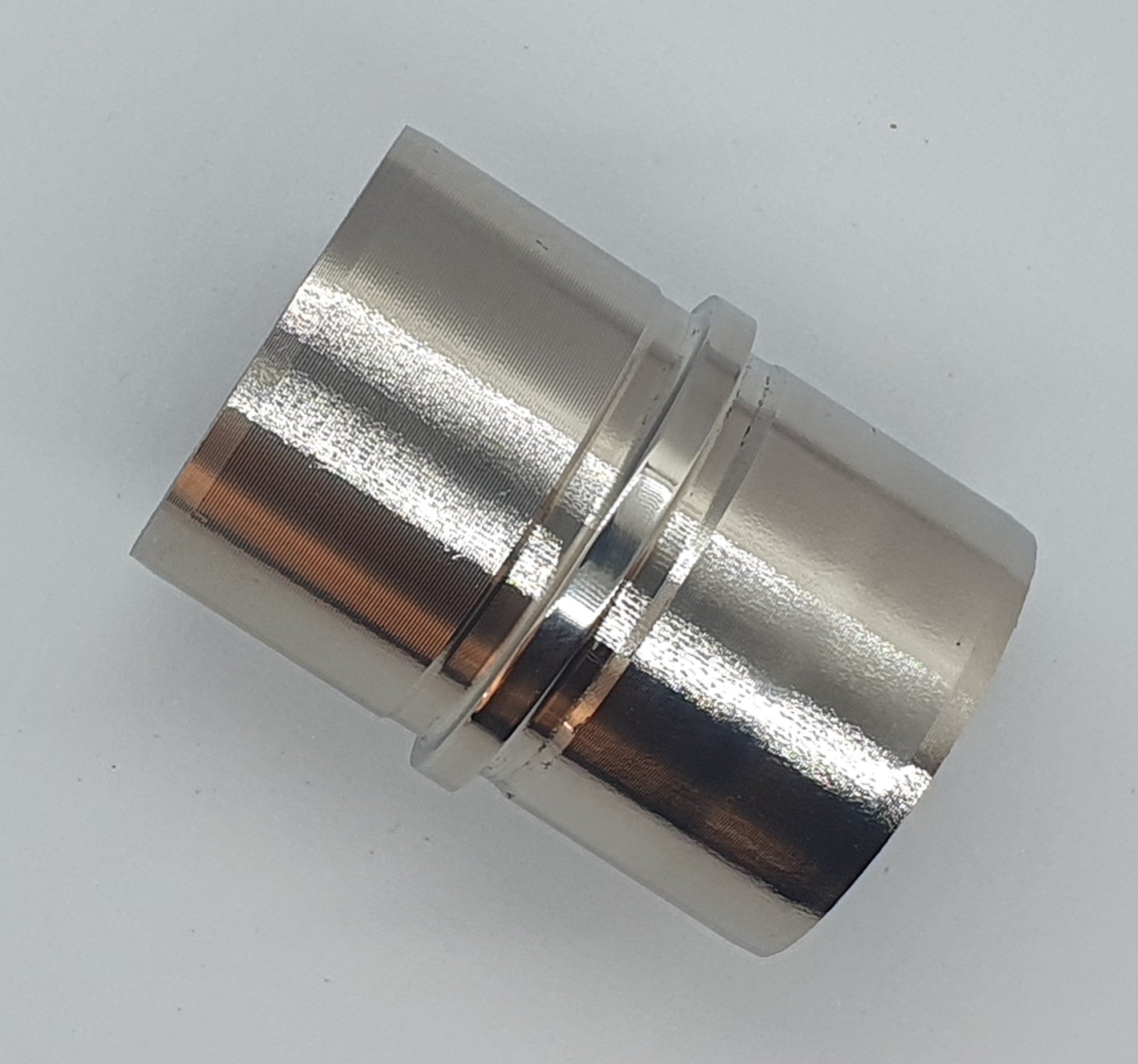 Tube Connector 38.1x1.5 Mirror finish